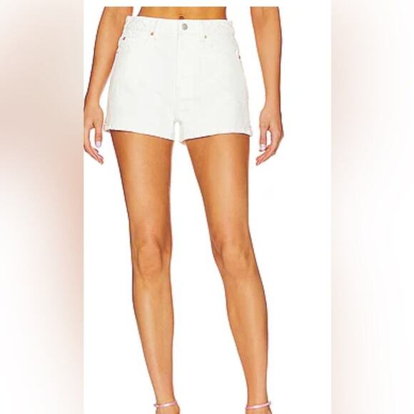 ALEXANDER‎ WANG SHORTY HIGH RISE VINTAGE WHITE SHORTS SIZE 27 - Picture 1 of 11